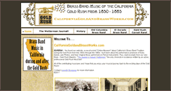 Desktop Screenshot of californiagoldandbrassworks.com